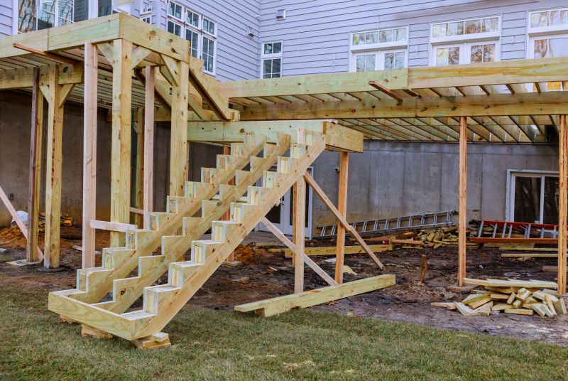 Multi-Story Deck Construction